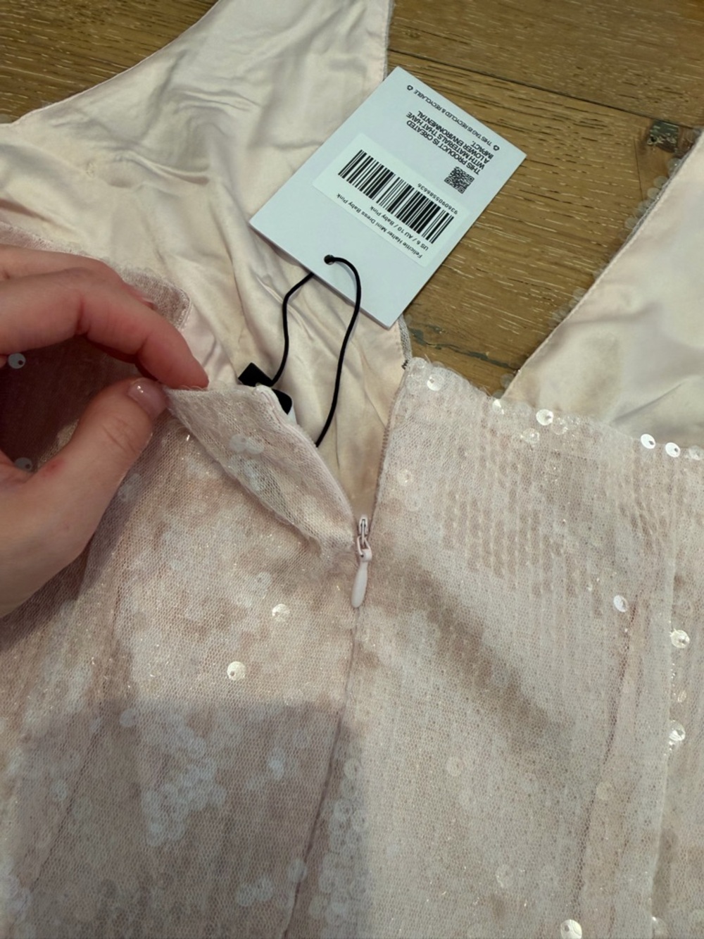 Princess Polly Felicitie Halter Mini Dress - size 6 - Picture 10 of 11